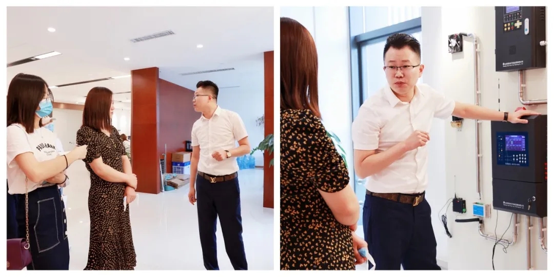 董事長(cháng)介紹產(chǎn)品